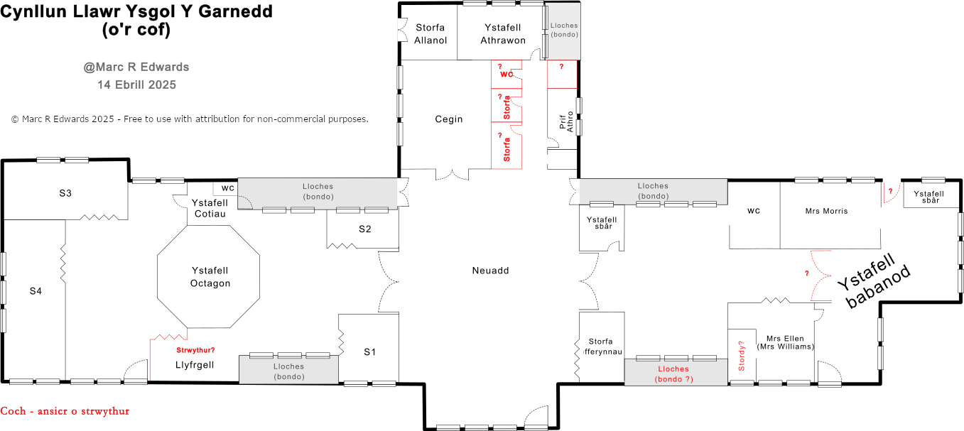 Ysgol Y Garnedd Floor Plan